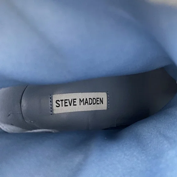 Steve Madden Womens Layne Ivory Cowboy, Western Booties 6.5 Medium‎ - Picture 10 of 10